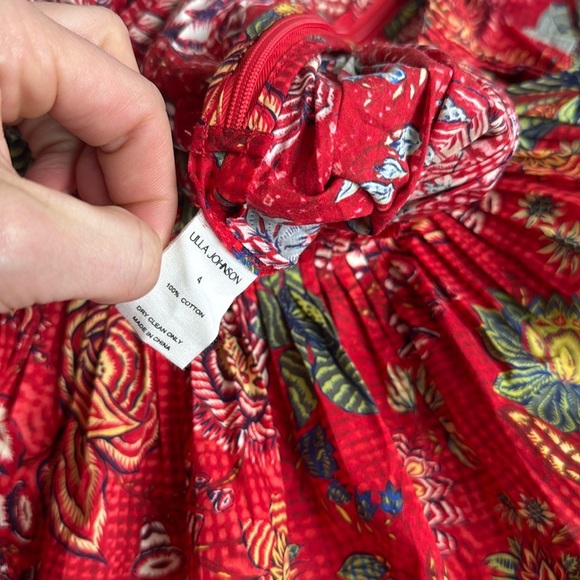 NEW Ulla Johnson size 4 Set skirt & top floral bohemian 100% cotton Juno Sydney - Picture 14 of 16